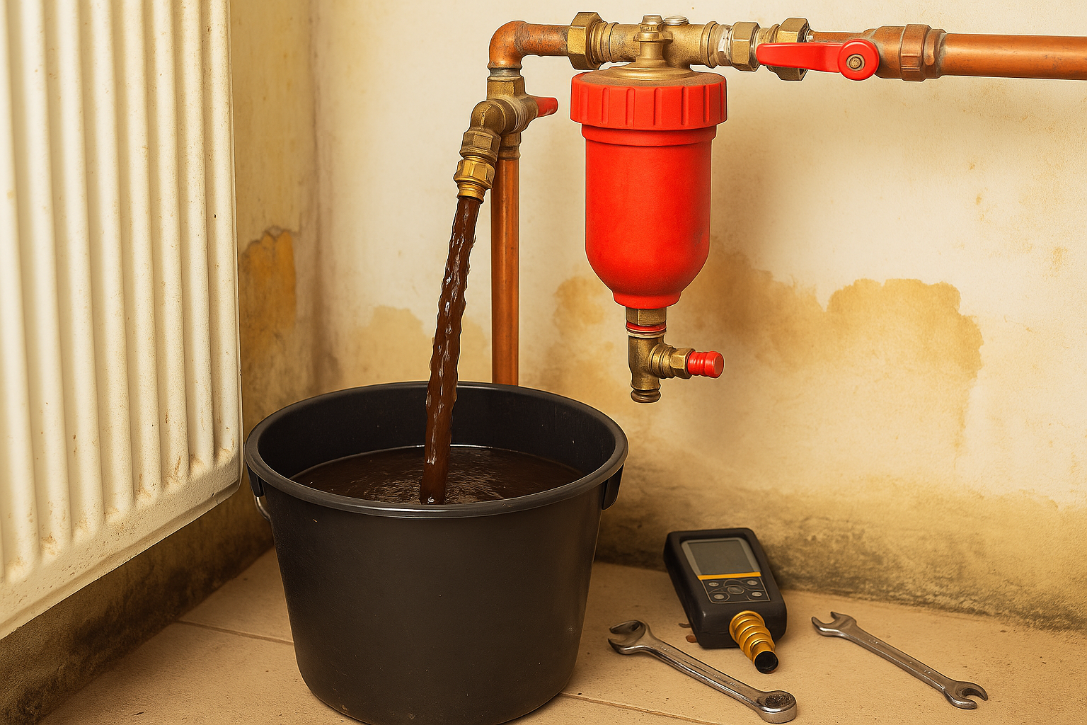 Qu’est-ce que le désembouage ? Pourquoi c’est indispensable pour votre PAC ou chaudière 